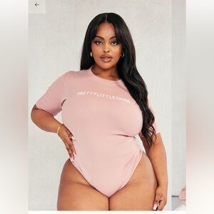 PrettyLittleThing Blush Pink Bodysuit